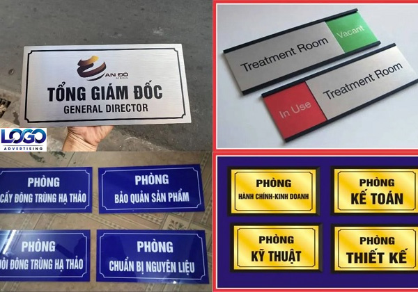 <p style="text-align: center;"><strong>Bảng T&ecirc;n ph&ograve;ng</strong></p>